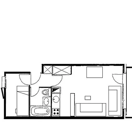 Confortable De 2p Avec Balcon, Acceptant Animaux A - Fr-1-291-815 Lägenhet Valmorel